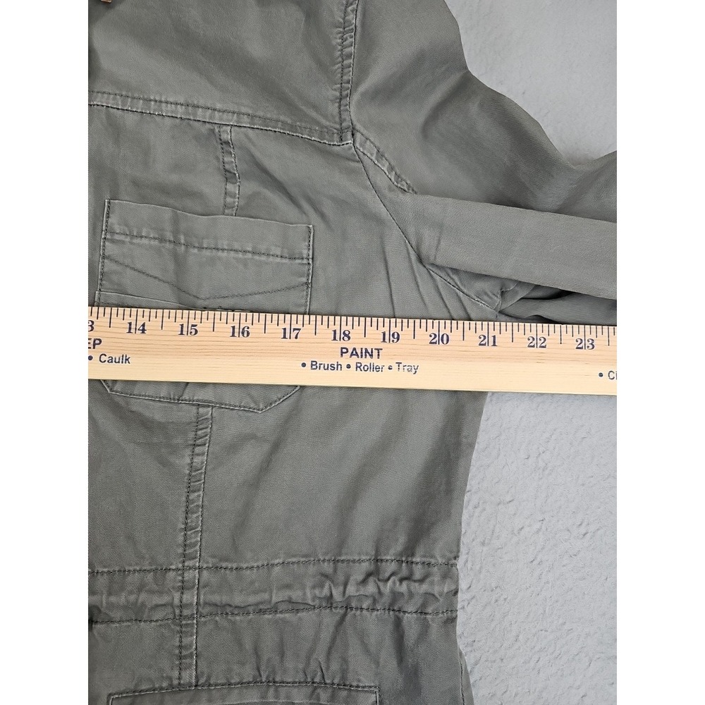 Bongo Utility Jacket Size Large Gray Lightweight … - image 5